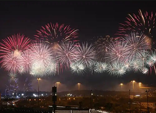 平陆县焰火晚会